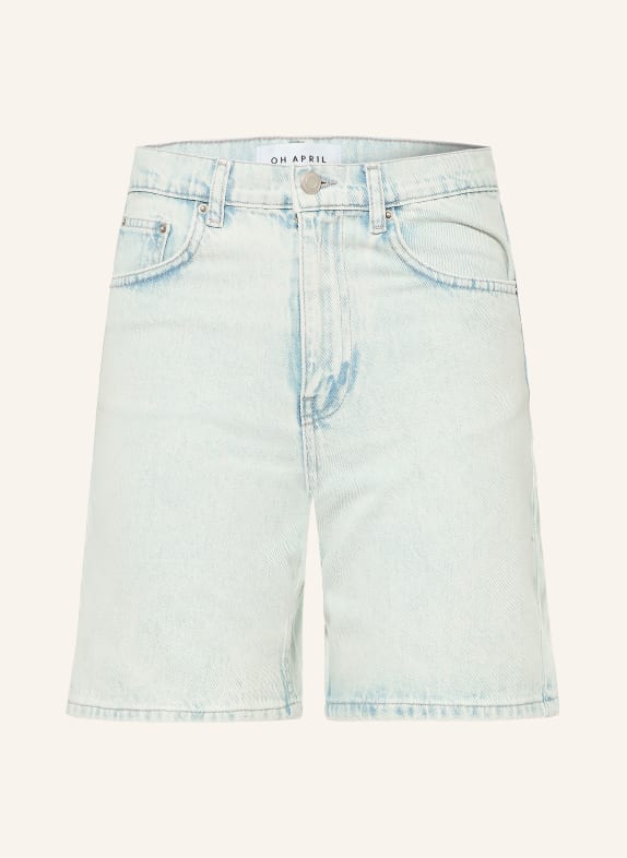 OH APRIL MIRE jean shorts 2001 Light Blue