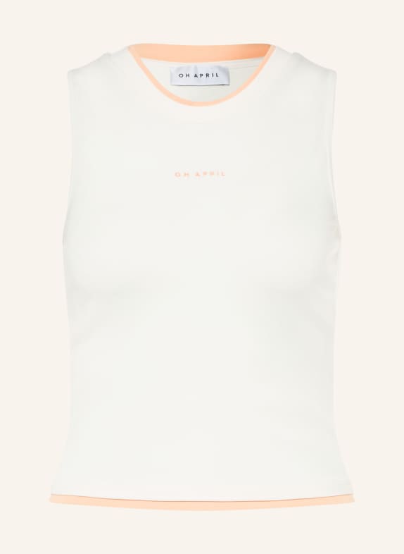 OH APRIL Top AMEA WHITE / LIGHT ORANGE