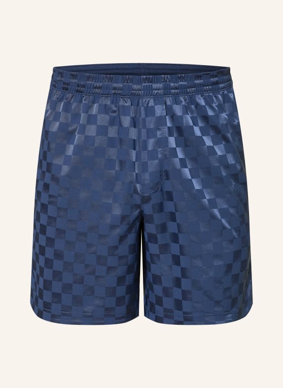 lululemon Trainingsshorts CHECKERBOARD SATIN 7IN DUNKELBLAU