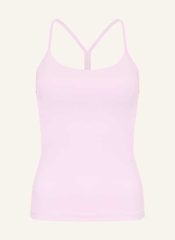 lululemon FLOW Y B/C Yoga Top LIGHT PURPLE