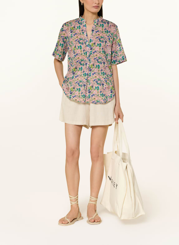 Marc O'Polo Blusenshirt ALTROSA / HELLGELB / BLAU