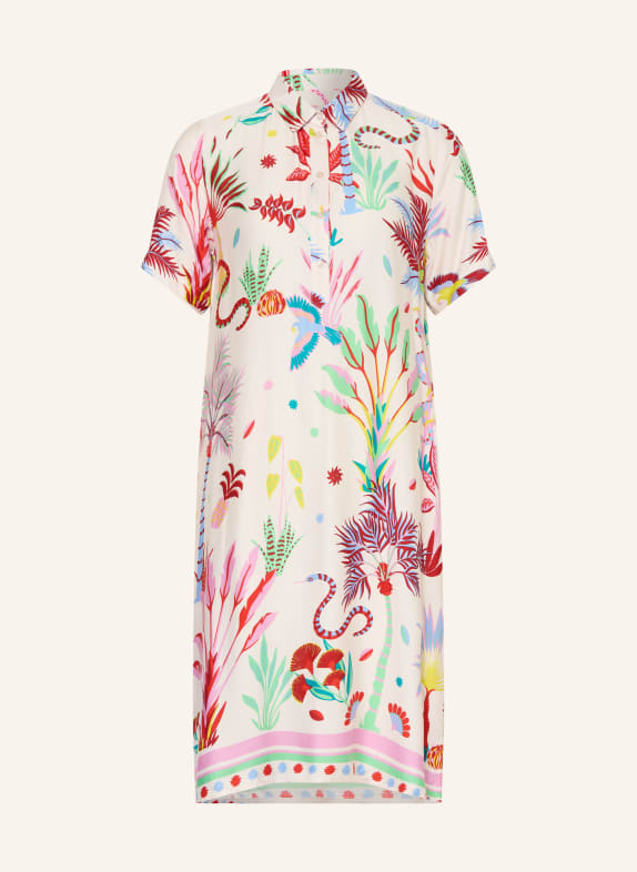 MILANO ITALY Shirt dress WHITE / RED / GREEN