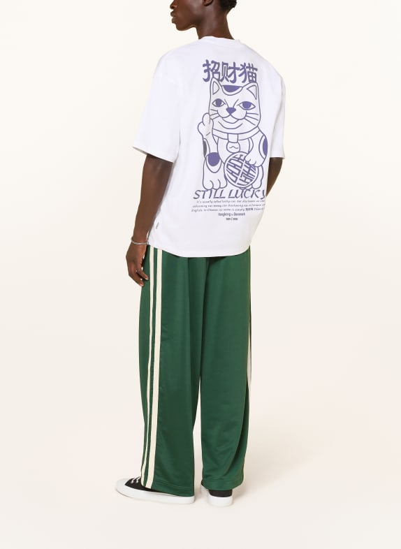 WOODBIRD T-shirt WBBEAM HVID / LILLA