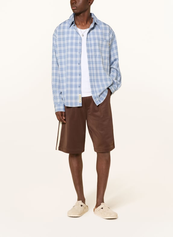 WOODBIRD Shorts WBCHANG MØRKEBRUN / CREME