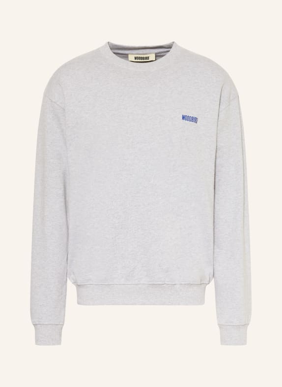 WOODBIRD Sweatshirt WBCANE GRAU / ROT / BLAU