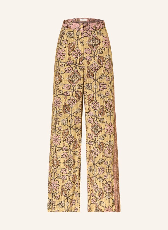 ba&sh PALI Marlene Pants YELLOW / BROWN / PINK