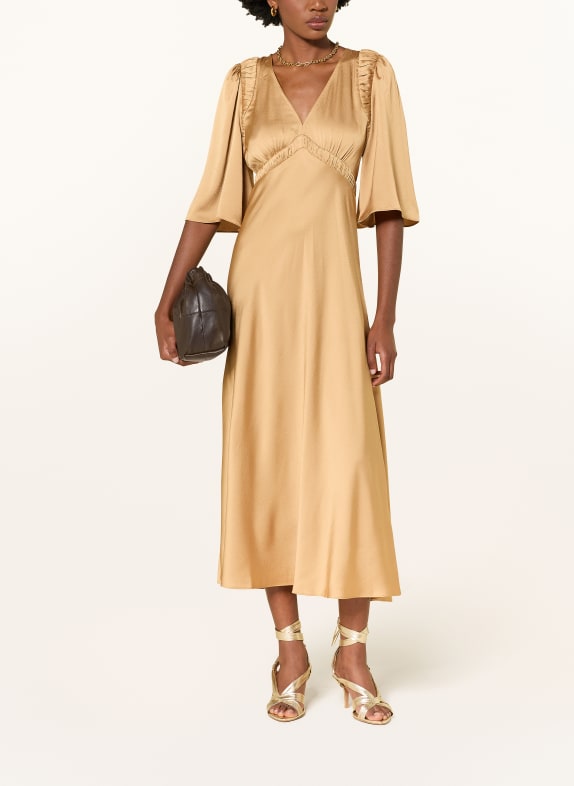 ba&sh Kleid CHARLOTTE CAMEL