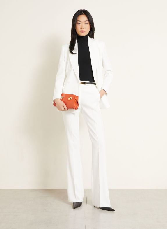 FERRAGAMO Axelväska HUG ORANGE / GULD