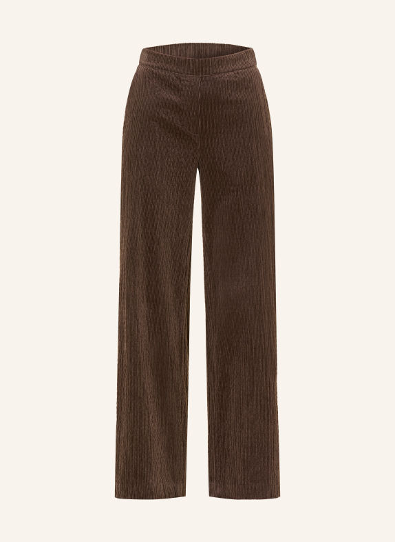 OPUS PANTS Cordbroek MUCIA BASE GRIJS