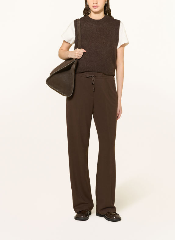 OPUS PANTS MACIE Marlene Pants DARK BROWN