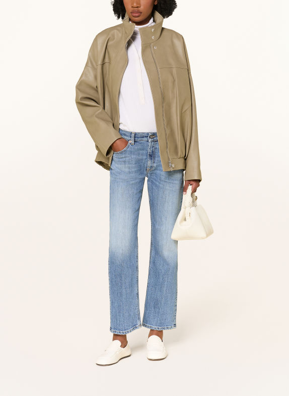 Dondup Dżinsy proste JENNA 800 BLUE