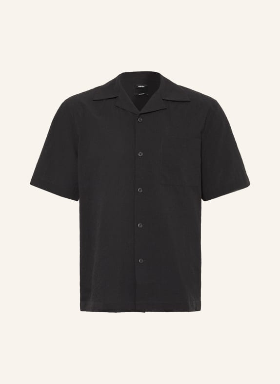 REISS Resorthemd ECLIPSE Relexed Fit SCHWARZ