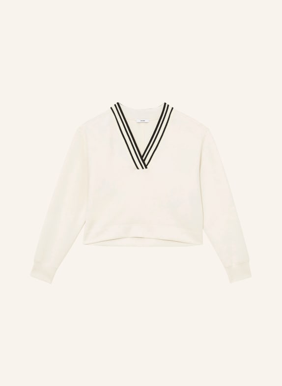 REISS Sweat-shirt VERITY BLANC / NOIR