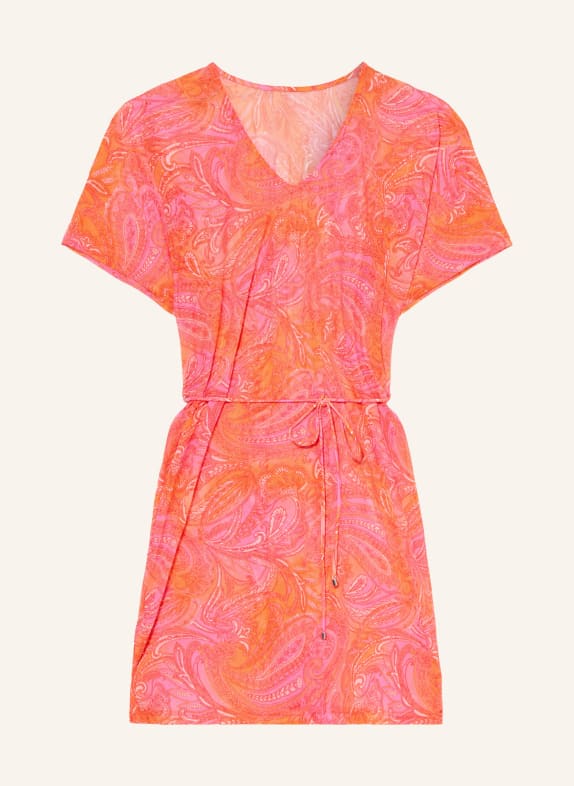 CYELL Mesh Tunic PAISLEY BREEZE ORANGE / PINK