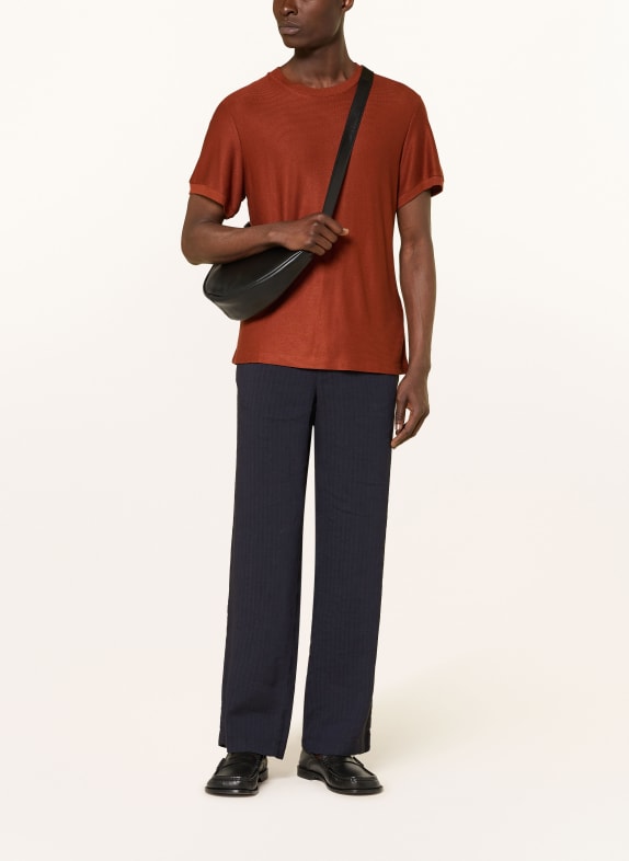 SANDRO Strickshirt BRAUN