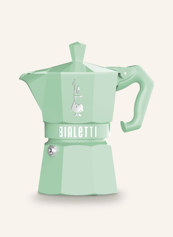 BIALETTI Espresso vařič MOKA EXCLUSIVE SVĚTLE ZELENÁ