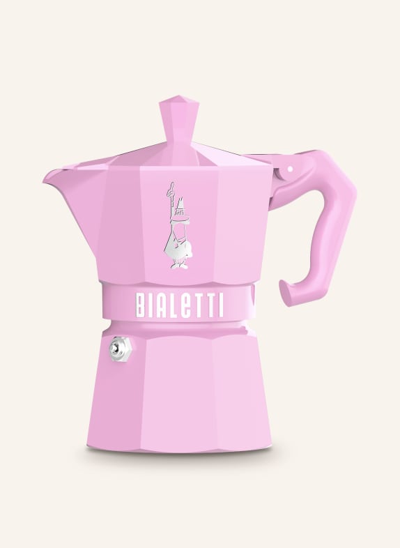 BIALETTI Espresso vařič MOKA EXCLUSIVE RŮŽOVÁ