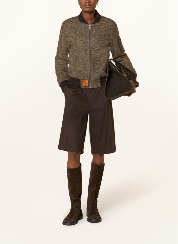 BOMBERS ORIGINAL Blouson DALDEN BRUIN / LICHTBRUIN