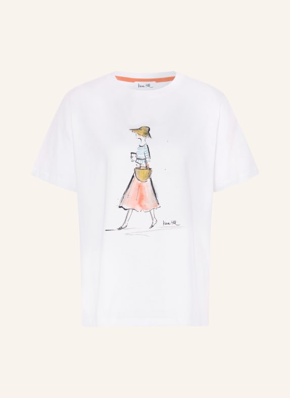 kera till T-shirt WIT / GEEL / ZWART