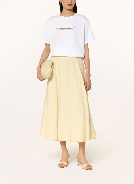 kera till T-shirt WIT / BRUIN
