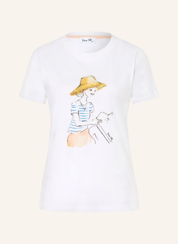 kera till T-Shirt CREME / DUNKELGELB / BLAU