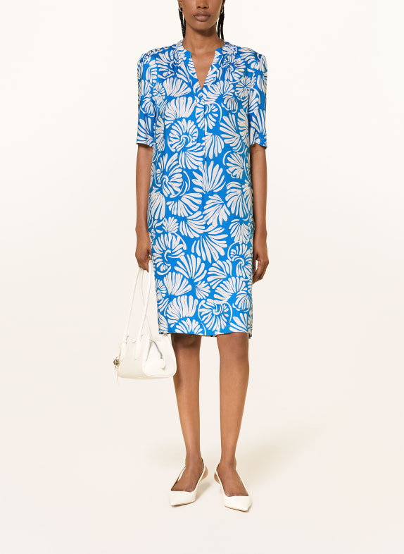 HOBBS LUCILLE Dress BLUE / WHITE