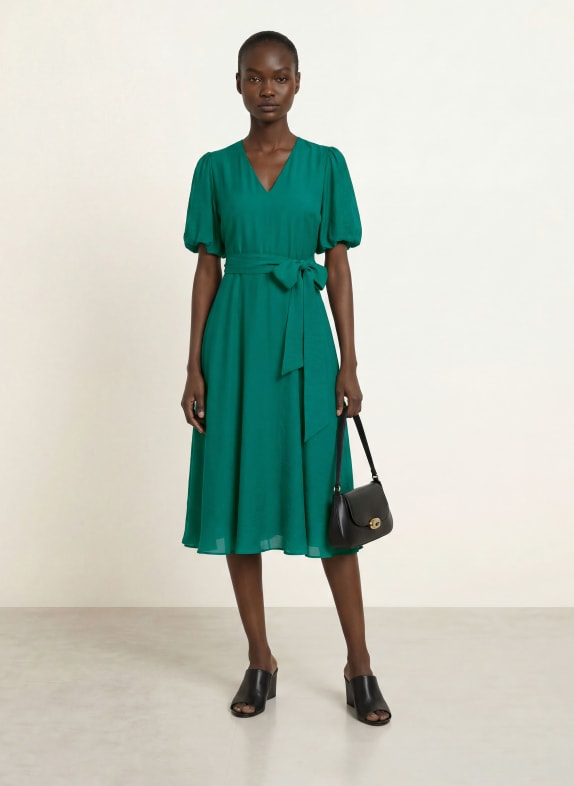 HOBBS Jurk BARRINGTON GROEN
