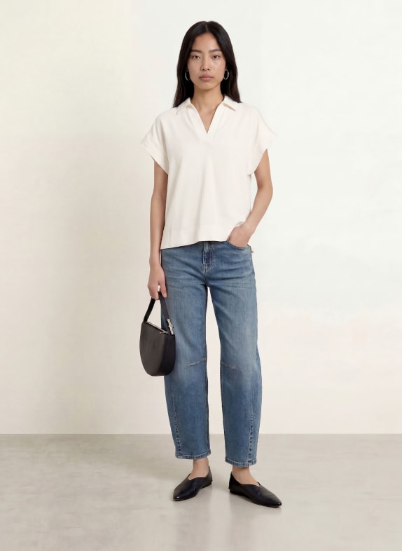 OPUS Bluse SINULA ECRU