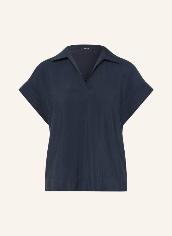 OPUS Blusenshirt SINULA DUNKELBLAU