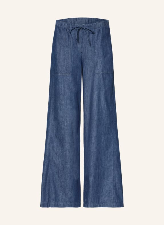 OPUS Wide Leg Jeans MELANE 70259 mid oxford blue