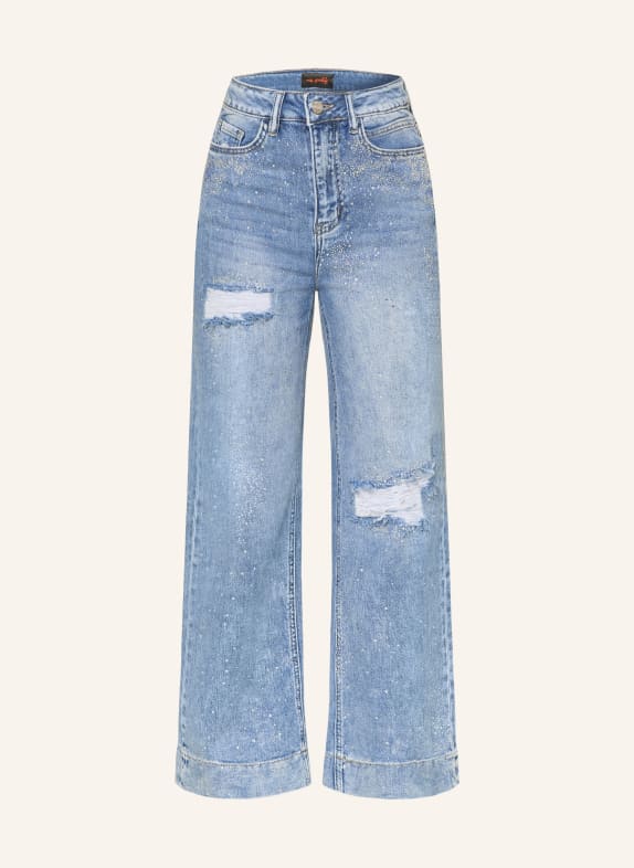 miss goodlife Flared jeans met strass-steentjes 24 BLUE
