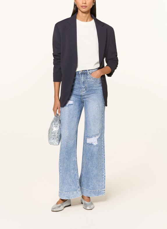 miss goodlife Flared jeans met strass-steentjes 24 BLUE