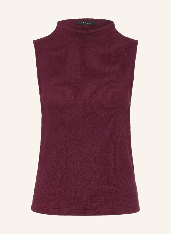 OPUS Top IVARO CIEMNOCZERWONY