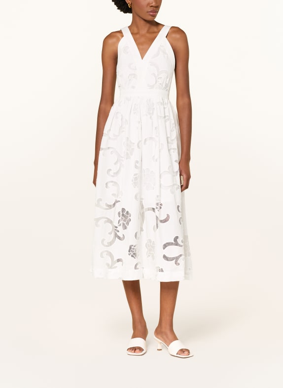 SANDRO Kleid ECRU