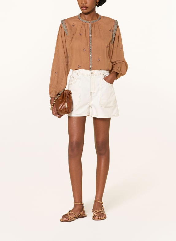 ba&sh Jeansshorts BEVY ECRU
