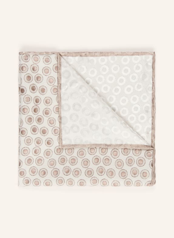 BRUNELLO CUCINELLI Einstecktuch CREME / BEIGE