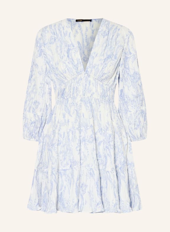 maje Kleid HELLBLAU / WEISS