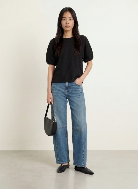 OPUS T-shirt SEFARO ZWART
