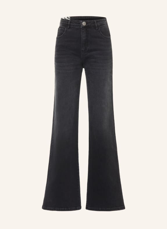 OPUS Jean à jambes larges MIVY 70393 dark grey
