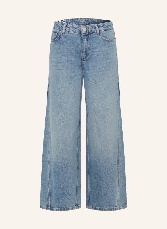OPUS Wide-Leg Jeans MEDDY 70396 mid blue