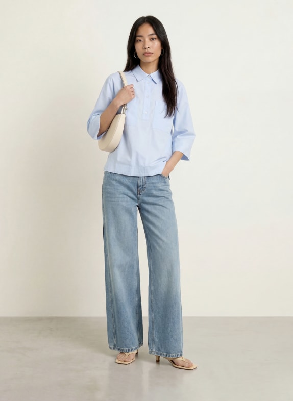 OPUS Wide Leg Jeans MEDDY 70396 mid blue