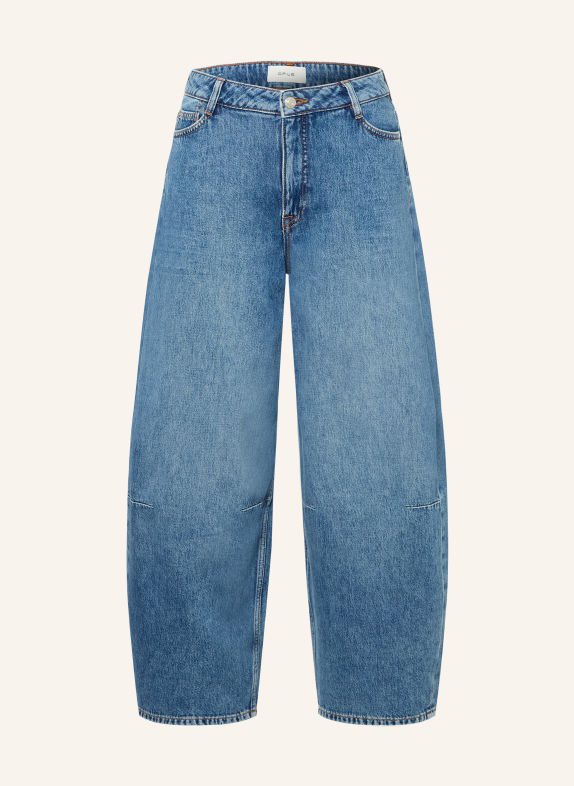 OPUS Dżinsy typu barrel LOLAH PARIS 70391 mid blue