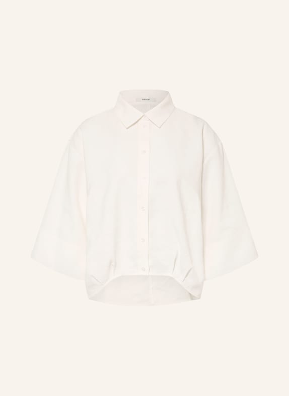 OPUS FOTORI-blouse met 3/4-mouwen ECRU