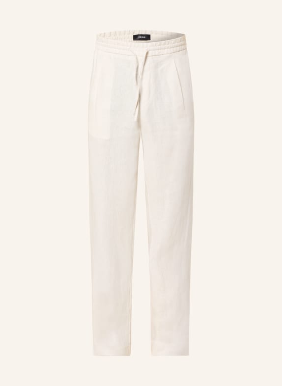 REISS Pantalon BARGES coupe slim style jogging ÉCRU