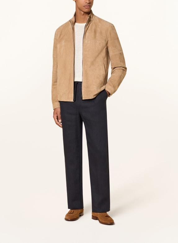 REISS Pantaloni BARGES Slim Fit în stil jogging ALBASTRU ÎNCHIS