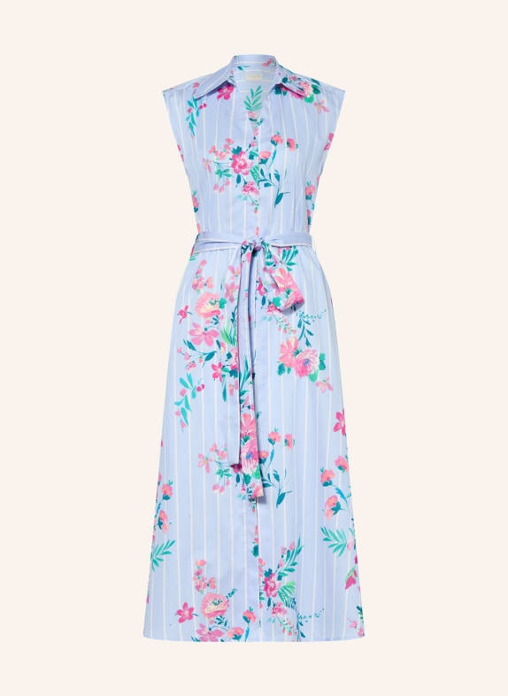 MILANO ITALY Dress LIGHT BLUE / PINK / GREEN