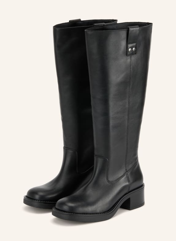 BIANCO Stiefel BIAMARY SCHWARZ / SILBER