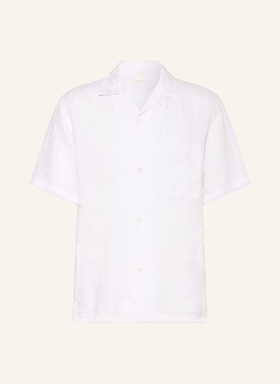 ARKET Resorthemd Comfort Fit aus Leinen WEISS