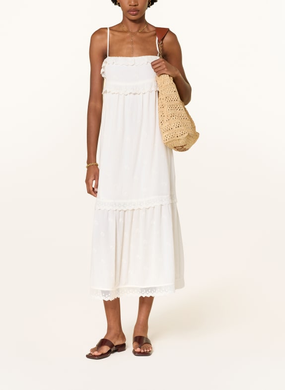 ba&sh Kleid PENNY mit Spitze ECRU