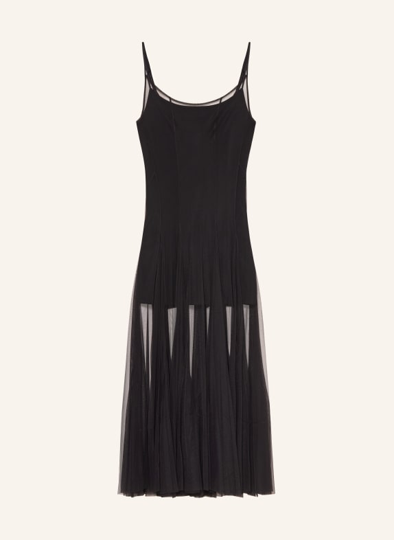 ALLSAINTS HARMONIA Mesh Dress BLACK
